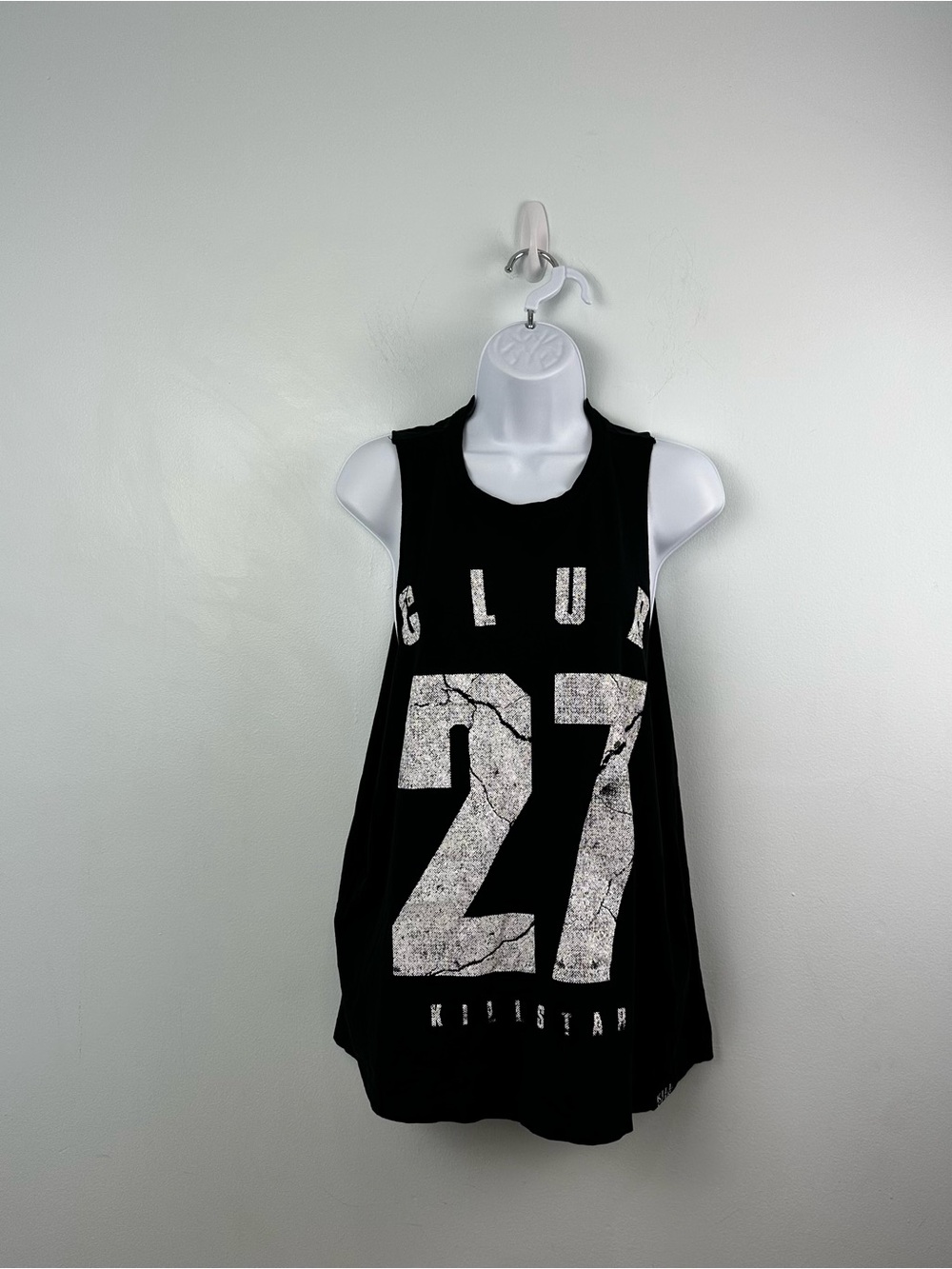 Killstar Black Club 27 Band Cult Graphic Muscle Tank Size Medium Unisex